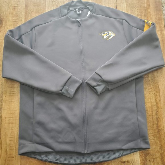 Adidas Game Mode Nashville Predators Full-Zip Bomb - Picture 2 of 8